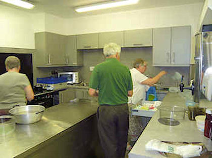 Fully equiped kitchen to hire